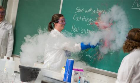 Chemistry spectacle with a touch of magic at byu